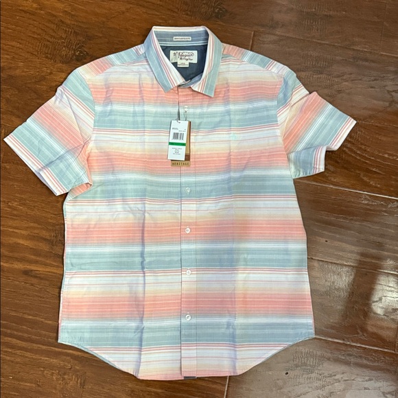 Original Penguin Pastel Striped Shirt - Picture 1 of 4